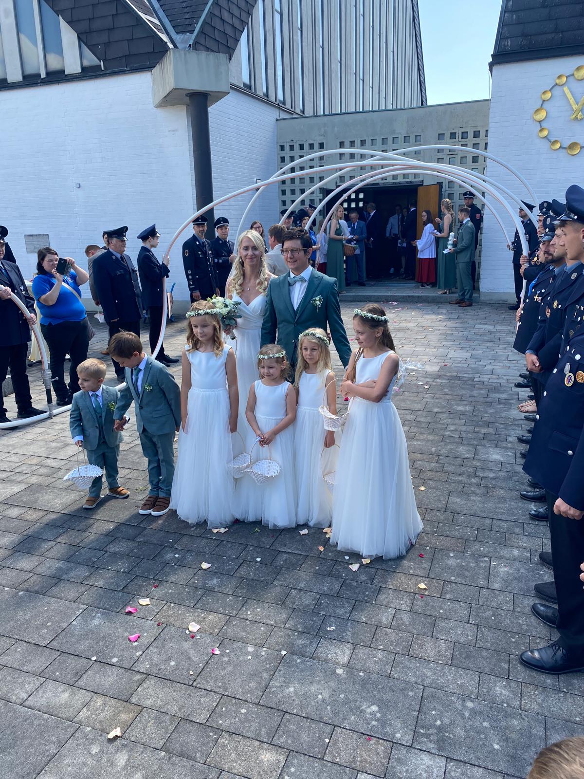 FFW Vorsitzender Stefan Zisler traut sich mit Sylvia Zisler am 19. 7. 2025